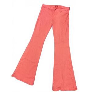 New MOTHER denim The Curfew Flared Jean Coral 32